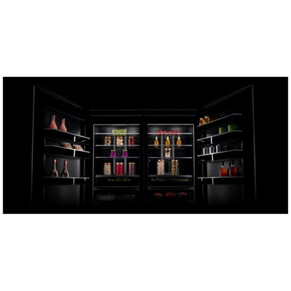 JennAir JBRFL24IGX Built In Column Refrigerator, 24 inch Width, ENERGY STAR Certified, Counter Depth, Custom Panel Ready, 13 cu. ft. Capacity, Water Dispenser (Interior), Panel Ready
