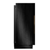 JennAir JBRFL36IGX Built In Column Refrigerator, 36 inch Width, Counter Depth, Custom Panel Ready, 20 cu. ft. Capacity, Water Dispenser (Interior), ENERGY STAR Certified, Panel Ready
