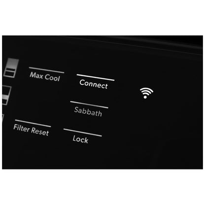 JennAir JBRFR24IGX Built In Column Refrigerator, 24 inch Width, ENERGY STAR Certified, Counter Depth, Custom Panel Ready, 13 cu. ft. Capacity, Water Dispenser (Interior), Panel Ready