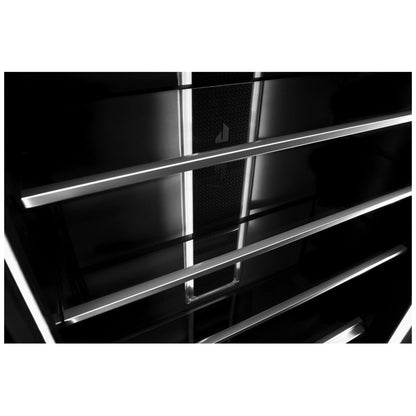 JennAir JBRFR24IGX Built In Column Refrigerator, 24 inch Width, ENERGY STAR Certified, Counter Depth, Custom Panel Ready, 13 cu. ft. Capacity, Water Dispenser (Interior), Panel Ready