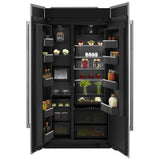 JennAir JBSFS42NMX Side by Side Built In Refrigerator