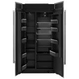 JennAir JBSFS42NMX Side by Side Built In Refrigerator