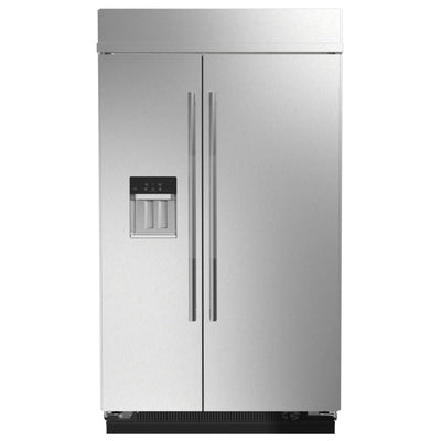JennAir JBSS42E22L Side by Side Built In Refrigerator, 42 inch Width, ENERGY STAR Certified, Ice Dispenser (Thru Door), Stainless Steel colour