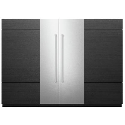 JennAir JBZFL18IGX Built In Freezer, ENERGY STAR Certified, Ice Maker, 8 cu. ft. Capacity, Frost Free, Interior Light (Freezer), Panel Ready Left Swing