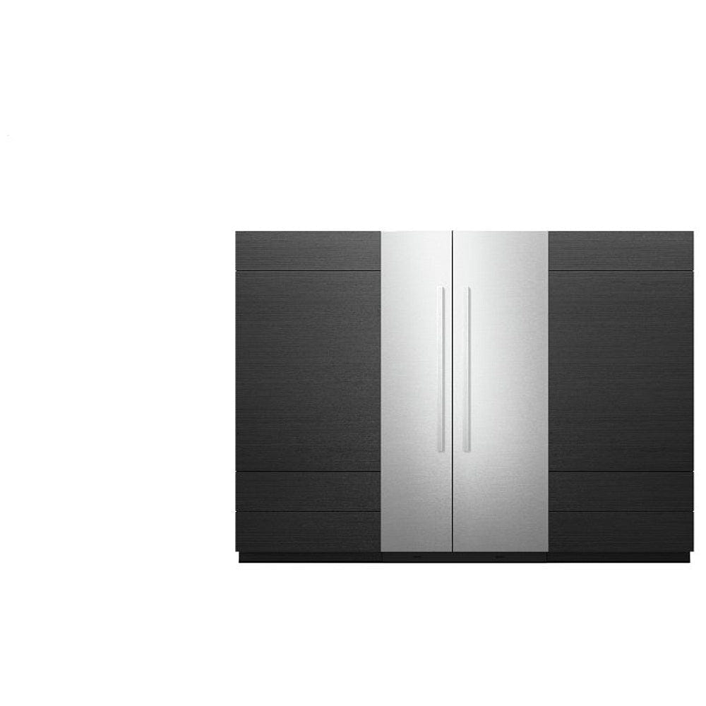 JennAir JBZFL18IGX Built In Freezer, ENERGY STAR Certified, Ice Maker, 8 cu. ft. Capacity, Frost Free, Interior Light (Freezer), Panel Ready Left Swing