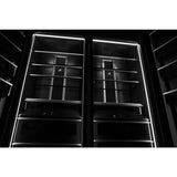 JennAir JBZFL24IGX Built In Freezer, 24 inch Width, ENERGY STAR Certified, Ice Maker, 13 cu. ft. Capacity, Frost Free, Interior Light (Freezer), Panel Ready Left Swing