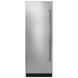 JennAir JBZFL30IGX Built In Freezer, 30 inch Width, ENERGY STAR Certified, Ice Maker, 17 cu. ft. Capacity, Frost Free, Interior Light (Freezer), Panel Ready Left Swing