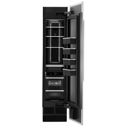 JennAir JBZFR18IGX Built In Freezer, ENERGY STAR Certified, Ice Maker, 8 cu. ft. Capacity, Frost Free, Interior Light (Freezer), Panel Ready Right Swing