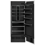 JennAir JBZFR30IGX Built In Freezer, 30 inch Width, ENERGY STAR Certified, Ice Maker, 17 cu. ft. Capacity, Frost Free, Interior Light (Freezer), Panel Ready Right Swing