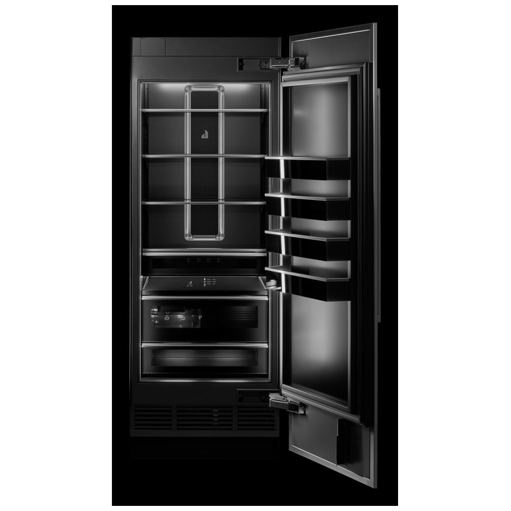 JennAir JBZFR30IGX Built In Freezer, ENERGY STAR Certified, Ice Maker, 17 cu. ft. Capacity, Frost Free, Interior Light (Freezer), Panel Ready Right Swing