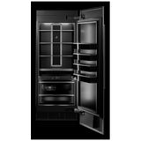 JennAir JBZFR30IGX Built In Freezer, 30 inch Width, ENERGY STAR Certified, Ice Maker, 17 cu. ft. Capacity, Frost Free, Interior Light (Freezer), Panel Ready Right Swing