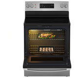 GE JCB630SVSS Electric Range, 5 cu. ft. Capacity, 30 inch Exterior Width, 4 Burners, Storage Drawer, Self Clean, 2,000 W Highest Element, Stainless Steel colour
