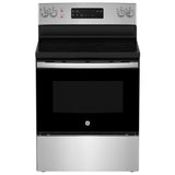 GE JCB630SVSS Electric Range, 5 cu. ft. Capacity, 30 inch Exterior Width, 4 Burners, Storage Drawer, Self Clean, 2,000 W Highest Element, Stainless Steel colour