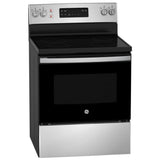 GE JCB630SVSS Electric Range, 5 cu. ft. Capacity, 30 inch Exterior Width, 4 Burners, Storage Drawer, Self Clean, 2,000 W Highest Element, Stainless Steel colour