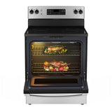 GE JCBS630SVSS Electric Range, 5 cu. ft. Capacity, 30 inch Exterior Width, 4 Burners, Storage Drawer, Manual Clean, 2,000 W Highest Element, Stainless Steel colour