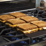 GE JCGSS86SPSS Gas Range, 6.7 cu. ft. Capacity, 30 inch Exterior Width, Manual Clean, True Convection, 5 Burners, Yes, 18,000 BTU Highest Burner, Double Oven, Stainless Steel colour