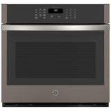 GE JCS840EMES Electric Range, 5.3 cu. ft. Capacity, 30 inch Exterior Width, True Convection, 5 Burners, Storage Drawer, Self Clean, 3,000 W Highest Element, Slate colour