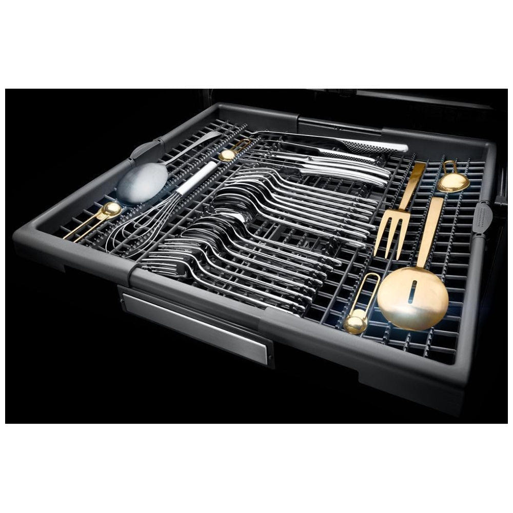 JennAir JDAF3924RX Dishwasher, 24 inch Exterior Width, Stainless Steel (Interior), Custom Panel Ready, 6 Wash Cycles, 14 Capacity (Place Settings)