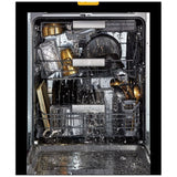 JennAir JDAF3924RX Dishwasher, 24 inch Exterior Width, 39 dB Decibel Level, Fully Integrated, Stainless Interior, Custom Panel Ready, 6 Wash Cycles, 14 Capacity (Place Settings), 3 Loading Racks, Panel Ready