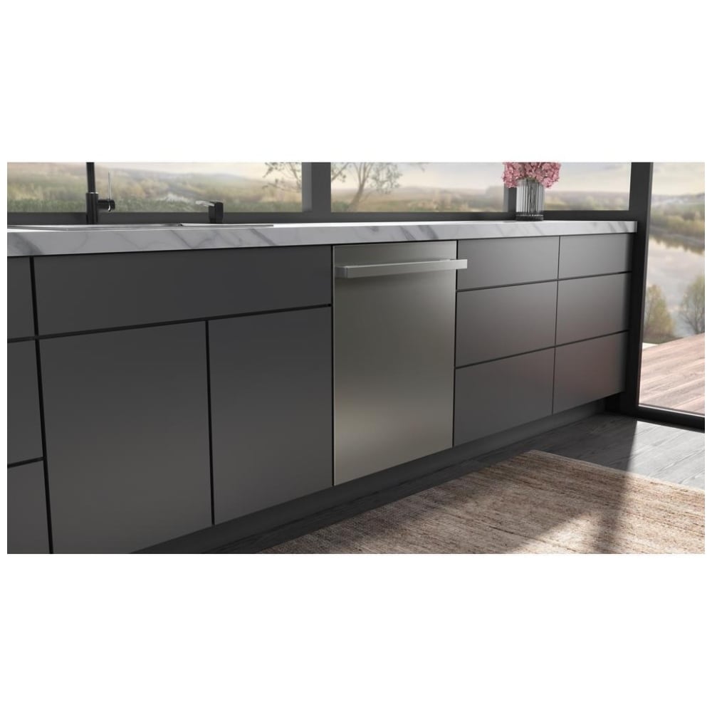 JennAir JDAF5924RL Dishwasher, 24 inch Exterior Width, 38 dB Decibel Level, Stainless Steel (Interior), 6 Wash Cycles, Stainless Steel colour