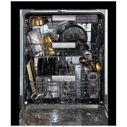 JennAir JDAF5924RL Dishwasher, 24 inch Exterior Width, 38 dB Decibel Level, Stainless Steel (Interior), 6 Wash Cycles, Stainless Steel colour