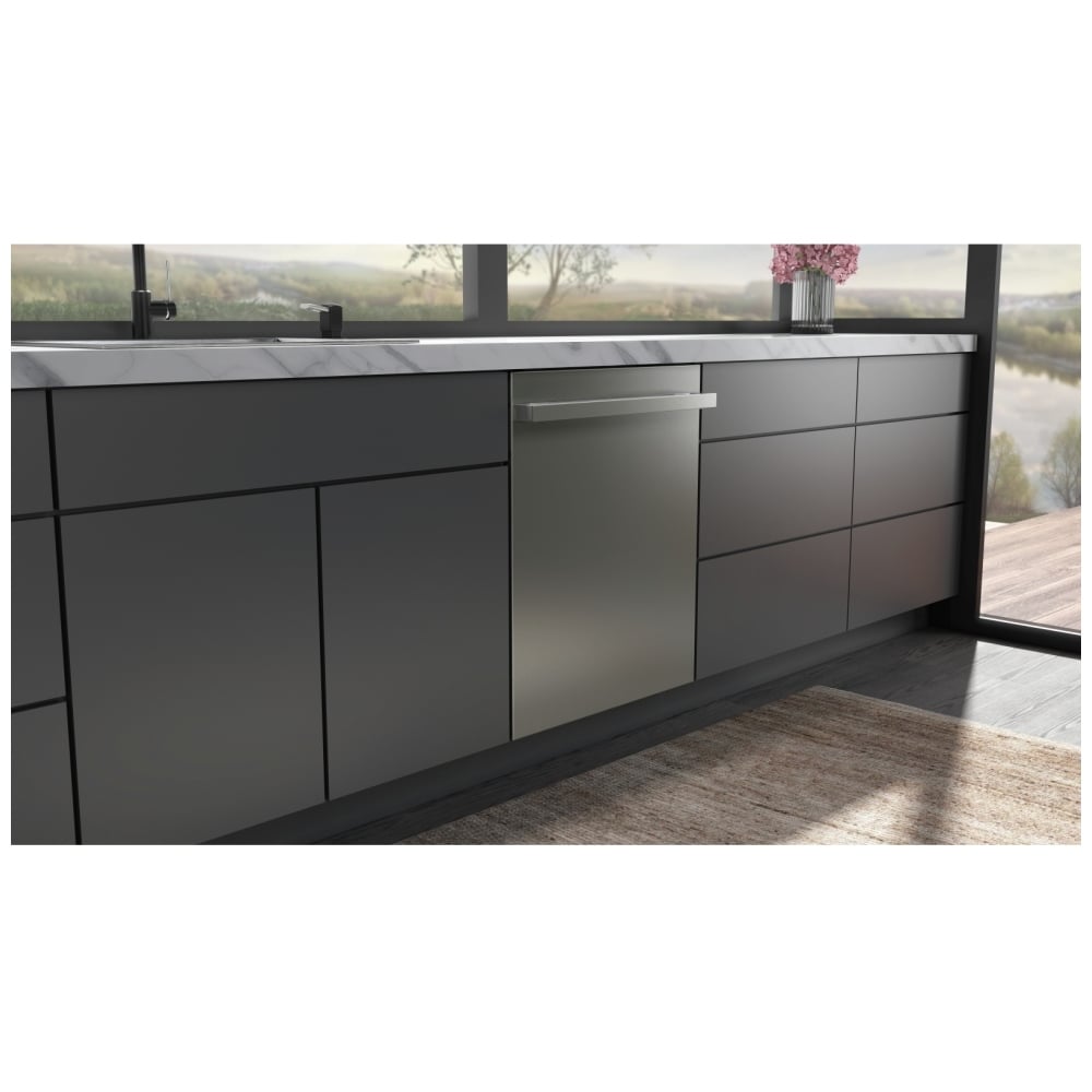 JennAir JDAF5924RL Dishwasher, 24 inch Exterior Width, 38 dB Decibel Level, Stainless Steel (Interior), 6 Wash Cycles, Stainless Steel colour
