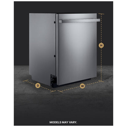 JennAir JDAF5924RM 24" Dishwasher, 38 dB Decibel Level, Stainless Steel, 6 Wash Cycles