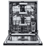 JennAir JDAF5924RX Dishwasher, 24 inch Exterior Width, 38 dB Decibel Level, Fully Integrated, Stainless Interior, Custom Panel Ready, 6 Wash Cycles, 14 Capacity (Place Settings), 3 Loading Racks, Panel Ready