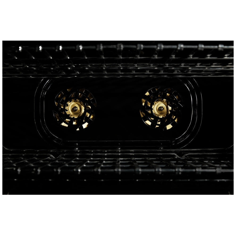 JennAir Noir JDRP436HM Dual Fuel Range, 5.1 cu. ft. Capacity, 36 inch Exterior Width, Convection, 6 Burners