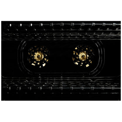 JennAir Noir JDRP436HM Dual Fuel Range, 5.1 cu. ft. Capacity, 36 inch Exterior Width, Convection, 6 Burners