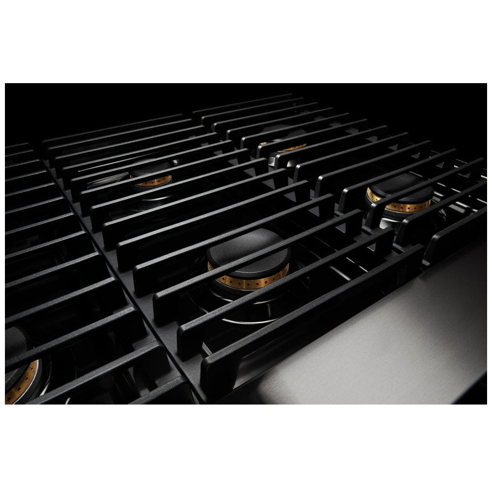 JennAir Noir JDRP436HM Dual Fuel Range, 5.1 cu. ft. Capacity, 36 inch Exterior Width, Convection, 6 Burners
