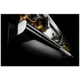 JennAir Rise JDRP536HL Dual Fuel Range, 5.1 cu. ft. Capacity, 36 inch Exterior Width, Dual Fan Convection, 4 Burners, Self Clean, Stainless Steel colour