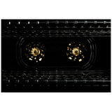 JennAir Noir JDRP536HM Dual Fuel Range, 5.1 cu. ft. Capacity, 36 inch Exterior Width, Dual Fan Convection, 4 Burners, Self Clean, Stainless Steel colour