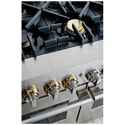 JennAir Rise JDRP548HL Dual Fuel Range, 6.3 cu. ft. Capacity, 48 inch Exterior Width, Convection, 6 Burners