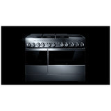 JennAir Noir JDRP548HM Dual Fuel Range, 6.3 cu. ft. Capacity, 48 inch Exterior Width, Dual Fan Convection, 6 Burners, Self Clean, Double Oven, Stainless Steel colour