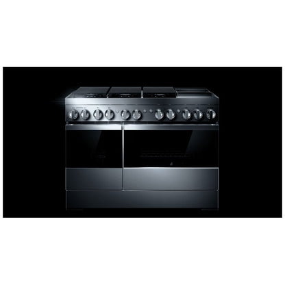 JennAir Noir JDRP548HM Dual Fuel Range, 6.3 cu. ft. Capacity, 48 inch Exterior Width, Convection, 6 Burners