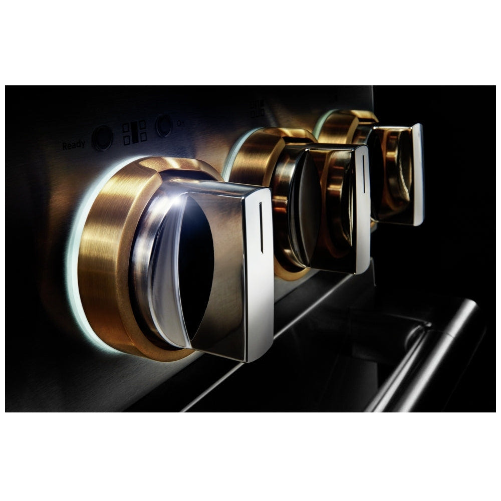 JennAir Rise JDRP648HL Dual Fuel Range, 6.3 cu. ft. Capacity, 48 inch Exterior Width, Convection, 6 Burners