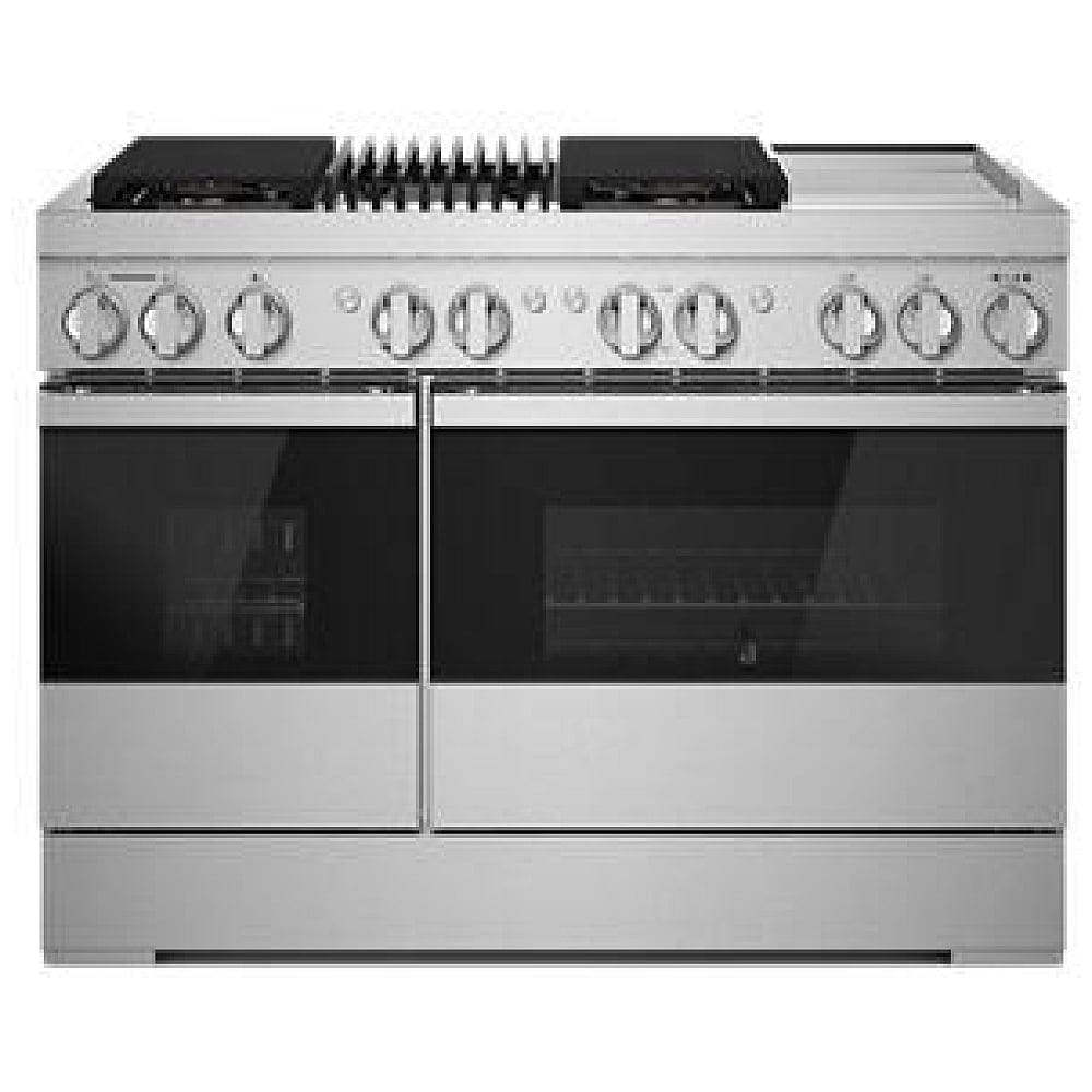 JennAir Noir JDRP748HM Dual Fuel Range, 6.3 cu. ft. Capacity, 48 inch Exterior Width, True Convection, 4 Burners