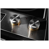 JennAir JDS1750ML Dual Fuel Range, 6.4 cu. ft. Capacity, 30 inch Exterior Width, True Convection, 4 Burners, Yes, Self Clean, Stainless Steel colour