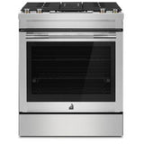 JennAir JDS1750ML Dual Fuel Range, 6.4 cu. ft. Capacity, 30 inch Exterior Width, True Convection, 4 Burners, Yes, Self Clean, Stainless Steel colour