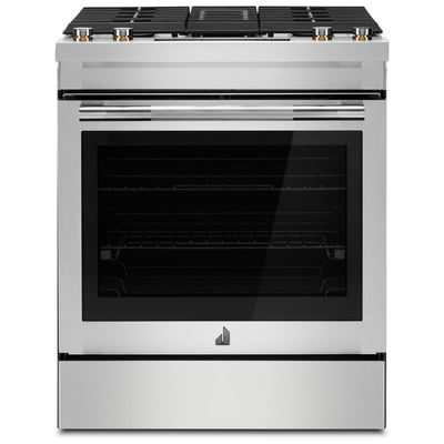 JennAir JDS1750ML Dual Fuel Range, 6.4 cu. ft. Capacity, 30 inch Exterior Width, True Convection, 4 Burners, Air Fry, Self Clean, Stainless Steel colour Downdraft Range