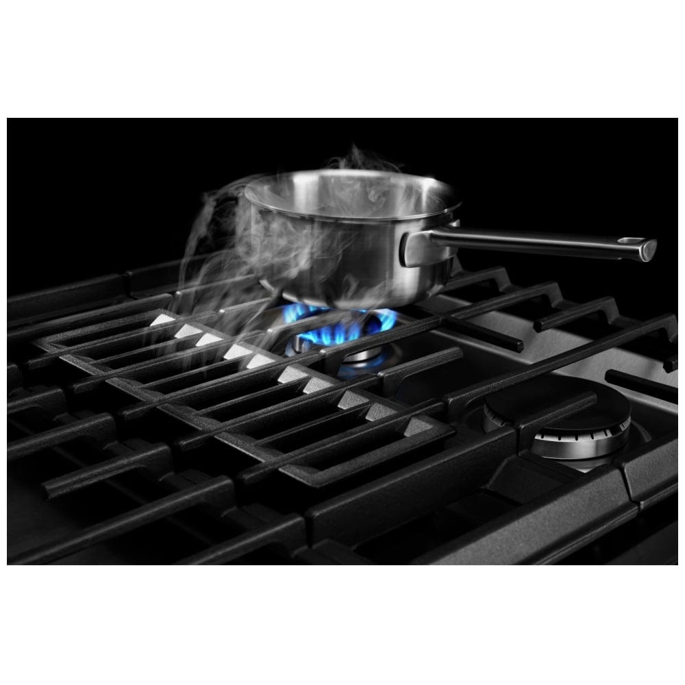 JennAir JDS1750ML Dual Fuel Range, 6.4 cu. ft. Capacity, 30 inch Exterior Width, True Convection, 4 Burners, Air Fry, Self Clean, Stainless Steel colour Downdraft Range