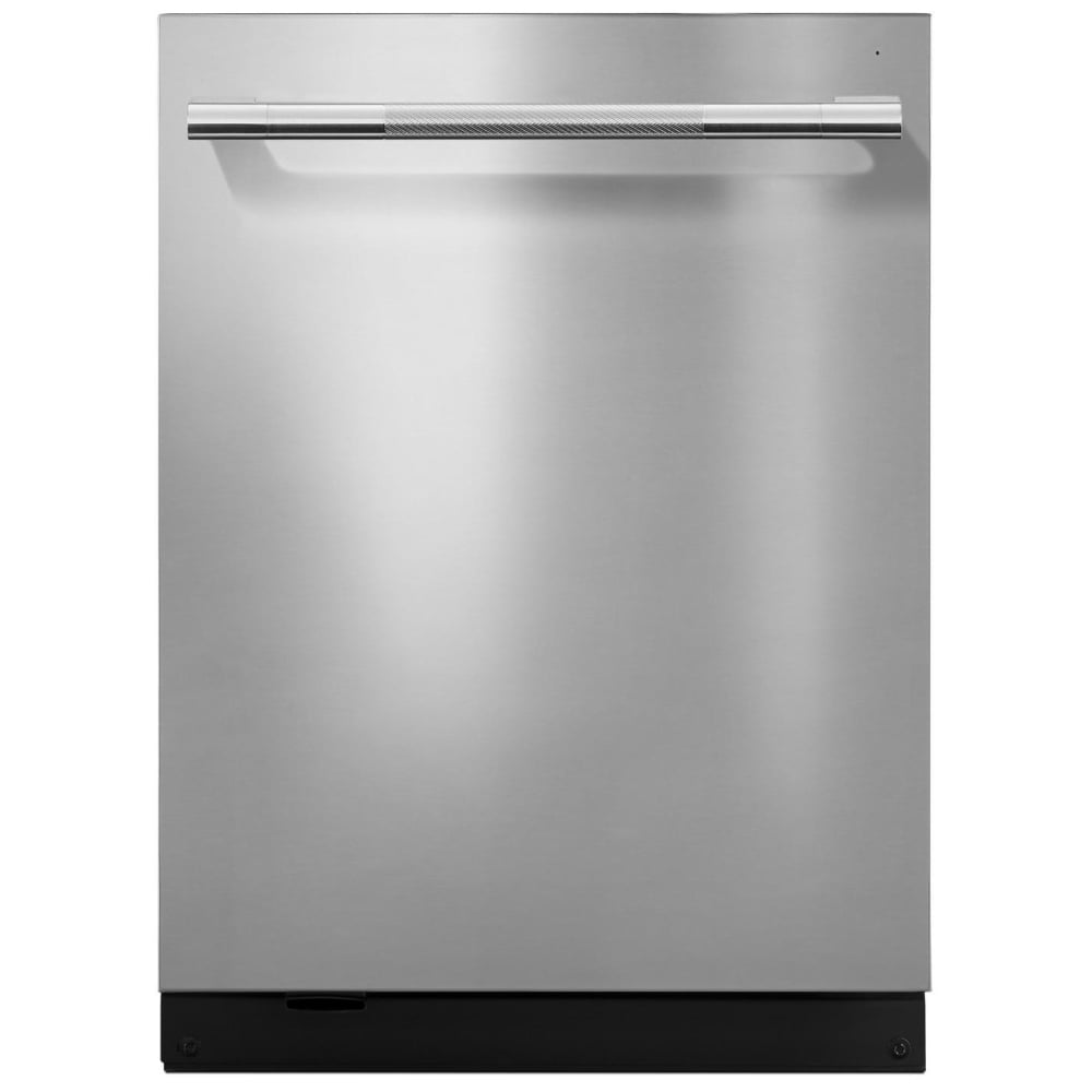 JennAir Rise JDTS3924SL Dishwasher, 24 inch Exterior Width, 39 dB Decibel Level, Fully Integrated, Stainless Interior, 6 Wash Cycles, 14 Capacity (Place Settings), 3 Loading Racks, Stainless Steel colour