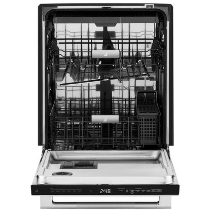 JennAir Rise JDTS3924SL Dishwasher, 24 inch Exterior Width, Stainless Steel (Interior), 6 Wash Cycles, 14 Capacity (Place Settings), Stainless Steel colour
