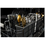 JennAir Rise JDTS3924SL Dishwasher, 24 inch Exterior Width, 39 dB Decibel Level, Fully Integrated, Stainless Interior, 6 Wash Cycles, 14 Capacity (Place Settings), 3 Loading Racks, Stainless Steel colour