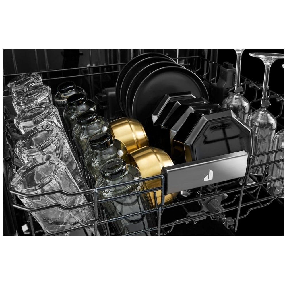 JennAir Rise JDTS3924SL Dishwasher, 24 inch Exterior Width, Stainless Steel (Interior), 6 Wash Cycles, 14 Capacity (Place Settings), Stainless Steel colour