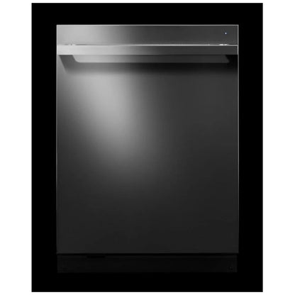 JennAir Noir JDTS3924SM 洗碗机，24 英寸外部宽度，39 dB 分贝级别，完全集成，不锈钢（内部），6 种洗涤程序，14 套容量（餐具），不锈钢颜色