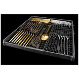 JennAir JDTS3924SP Dishwasher, 24 inch Exterior Width, 39 dB Decibel Level, Fully Integrated, Stainless Interior, 6 Wash Cycles, 14 Capacity (Place Settings), 3 Loading Racks, Stainless Steel colour