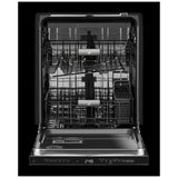 JennAir JDTS3924SP Dishwasher, 24 inch Exterior Width, 39 dB Decibel Level, Fully Integrated, Stainless Interior, 6 Wash Cycles, 14 Capacity (Place Settings), 3 Loading Racks, Stainless Steel colour