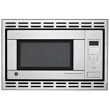 GE JE1140STC Built In Microwave, 20 inch Exterior Width, 1.1 cu. ft. Capacity, 1,100 W Watts, Stainless Steel colour